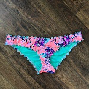 cheeky ruffle bikini bottoms